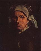 Vincent Van Gogh Head of a Peasant Woman with White Cap (nn04) USA oil painting artist